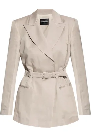 Emporio Armani Veste à taille ceinturée