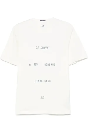 C.P. Company T-shirt à imprimé texte