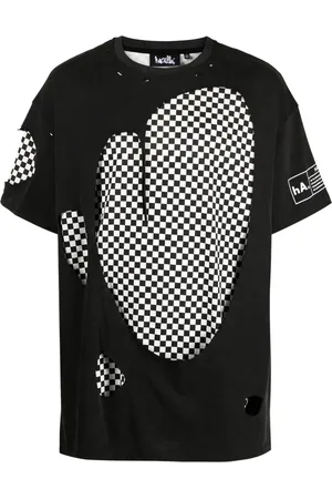 HACULLA T-shirt superposé à imprimé damier