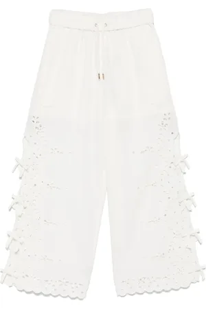 Self-Portrait Pantalon à broderies