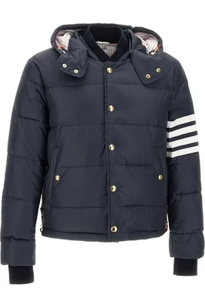 Thom Browne Veste bomber à détails rayés