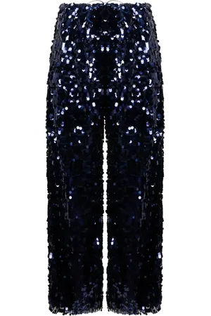 Oseree Pantalon court à sequins