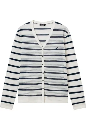 tout a coup Cardigan à logo brodé