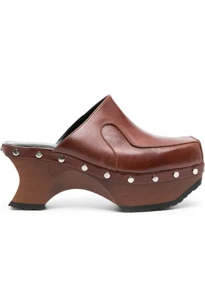 ECKHAUS LATTA Mules à talon sculpté