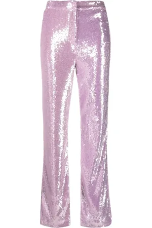ROTATE Pantalon à coupe droite