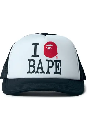 A Bathing Ape Casquette à logo imprimé