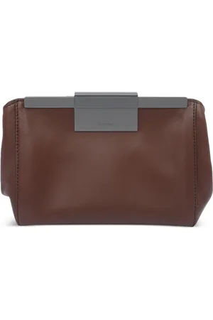 Max Mara Sac banane en cuir
