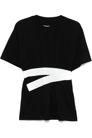 Maison Margiela T-shirt à bande contrastante