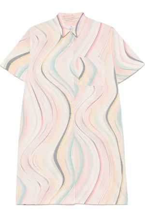 Paul Smith Robe courte à motif spirale