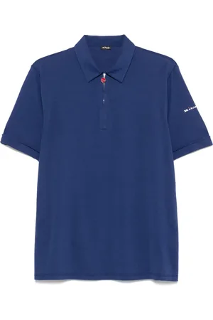 Kiton Polo à logo brodé