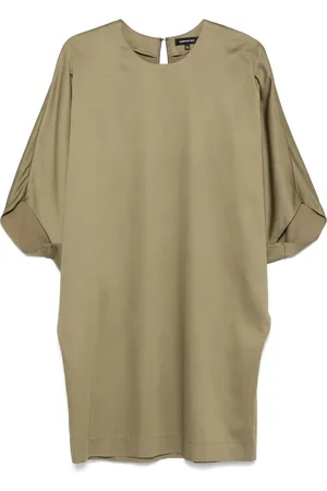 BARBARA BUI Robe courte à manches chauve-souris