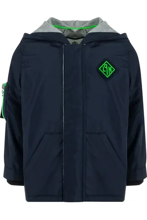 Lapin House Imperméable à logo brodé