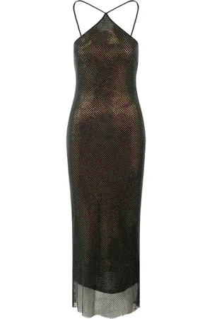 Ilkyaz Ozel Robe à ornements en sequins
