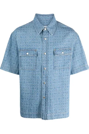 Givenchy Chemise en jean à manches courtes