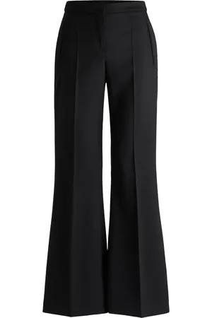 HUGO BOSS Pantalon à coupe évasé