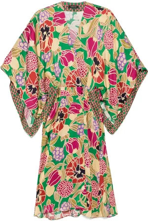 BARBARA BUI Robe mi-longue à fleurs