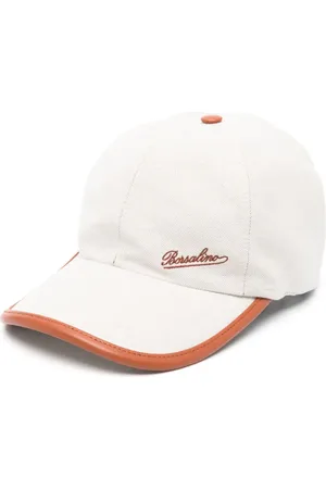 Borsalino Casquette à logo brodé