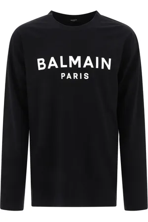 Balmain T-shirt à logo imprimé