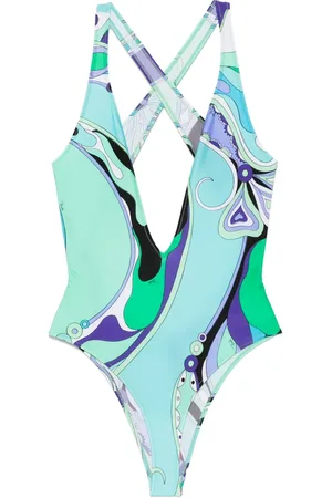 Puccini Maillot de bain à imprimé graphique