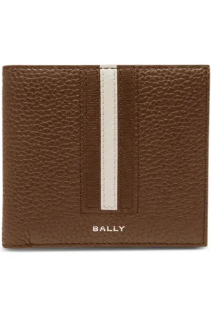 Bally Portefeuille en cuir à logo imprimé