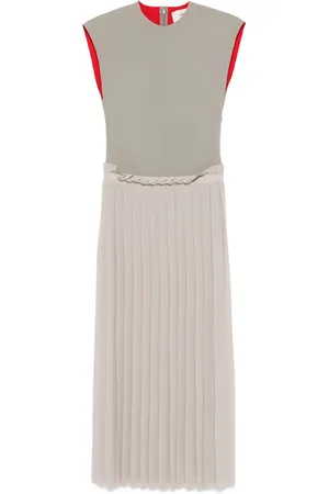 Ami Robe courte à détail plissé