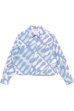 PUCCI Junior Chemise imprimée à détail noué