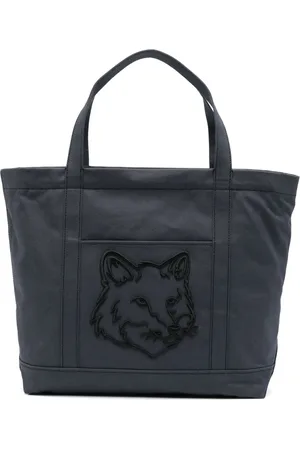 Maison Kitsuné Grand sac cabas Fox Head