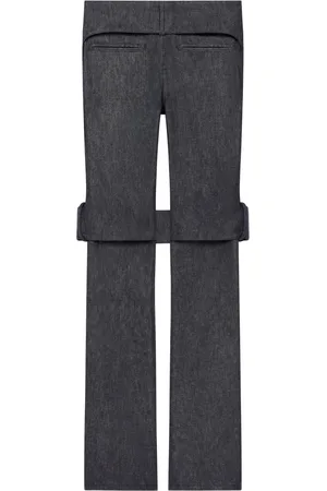 Courrèges Pantalon à détails de découpe