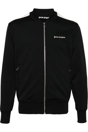 Palm Angels Veste de sport à logo brodé