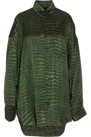 Balenciaga Chemise Cocoon en soie