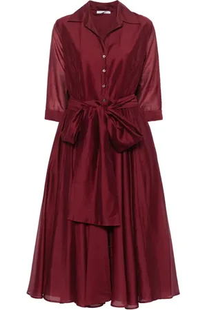 CENERE GB Robe mi-longue à coupe évasée