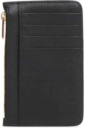 Mansur Gavriel Porte-cartes zippé à logo