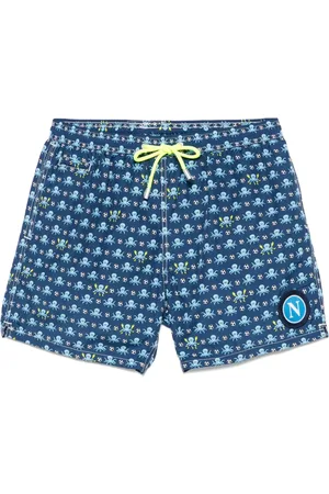 MC2 SAINT BARTH X SSC Napoli short de bain Lighting Micro Fantasy