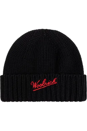 Woolrich Bonnet à logo intarsia