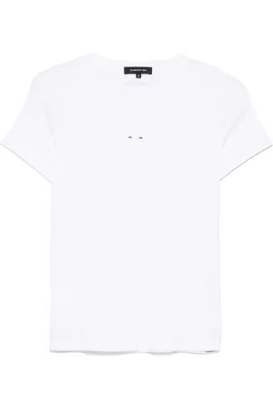 BARBARA BUI T-shirt en jersey à design nervuré