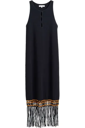 Chinti & Parker X Laura Whitmore robe à perles