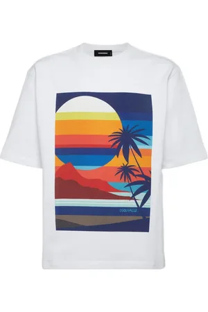 Dsquared2 T-shirt Summer Lovers Sunset