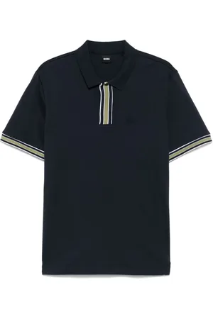 HUGO BOSS Polo à liserés contrastants
