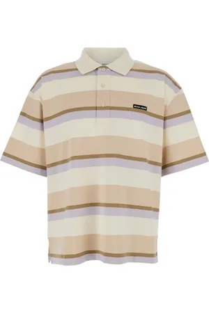 Maison Kitsuné Polo à rayures