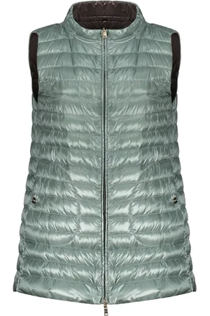 HERNO Gilet matelassé à design réversible