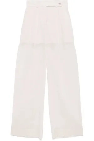 Alberta Ferretti Pantalon en coton
