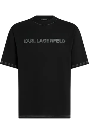 Karl Lagerfeld T-shirt à coutures contrastantes