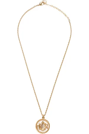 Dior Collier à plaque logo (1990-2015)