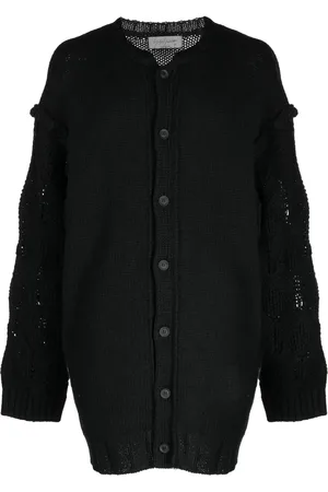 YOHJI YAMAMOTO Cardigan House en laine à effet d