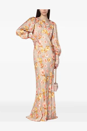 By Malina Robe longue à fleurs