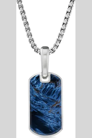 David Yurman étiquette Chevron en sterling (21 mm)