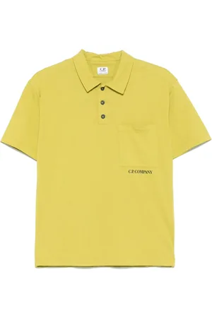 C.P. Company Polo à logo imprimé