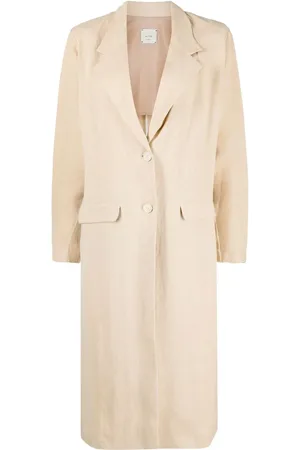ALYSI Manteau à boutonnage simple