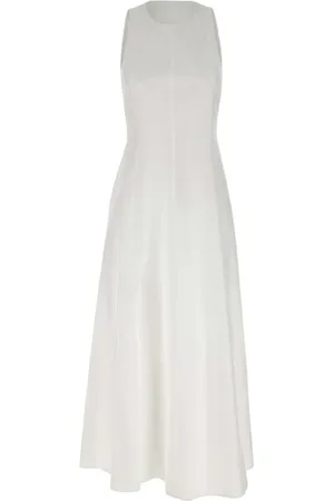 ELEVENTY Robe en popeline à coupe mi-longue