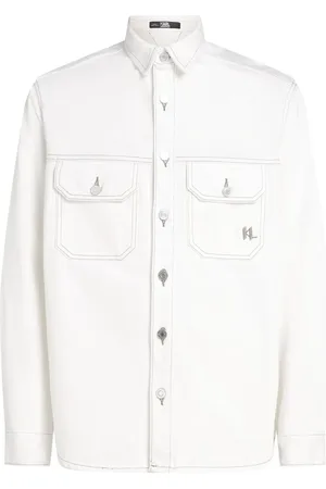 Karl Lagerfeld Chemise à coutures contrastantes